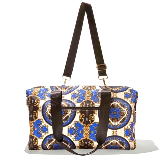 ALICE + OLIVIA BY STACEY BENDET REGAL ROMANCE DUFFLE BAG WITH STRAP Nwt - Picture 6 of 16